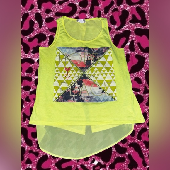 Vibrant Yellow Tank Top - Picture 1 of 8